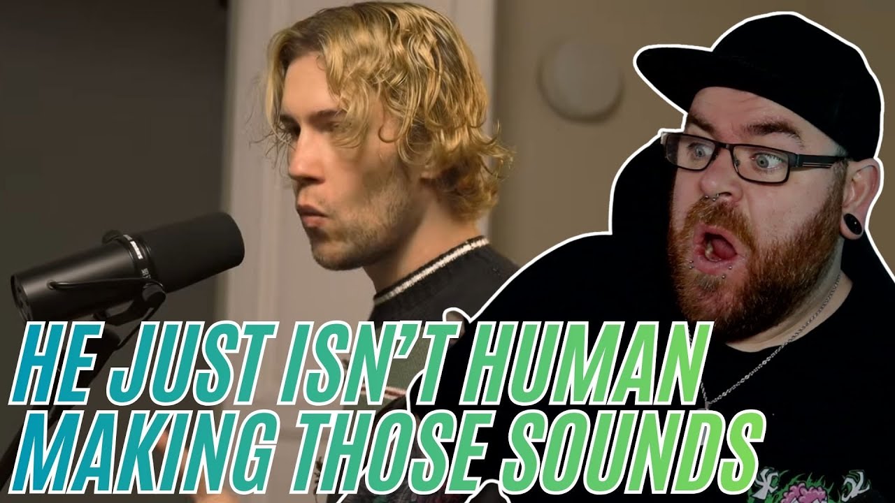 TARAS STANIN - SMELLS LIKE TEEN SPIRIT (BEATBOX COVER) - REACTION - HE ISN'T HUMAN