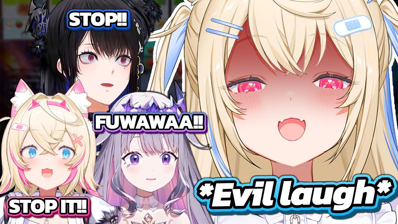 Everybody absolutely loses it when Fuwawa refuses to listen