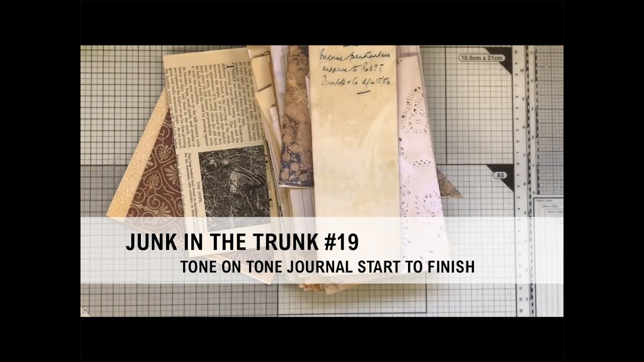 *JUNK IN THE TRUNK* #19 (part 2) New pocket Envelope flip