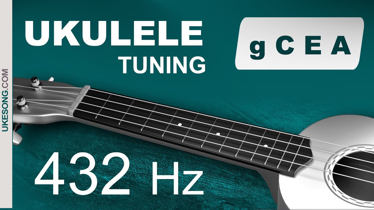 432 Hz ukulele tuning  |  Softer and more ambient sound