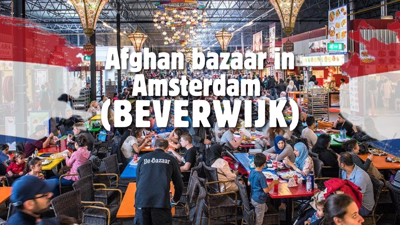 The busiest Afghan Bazaar in Amsterdam