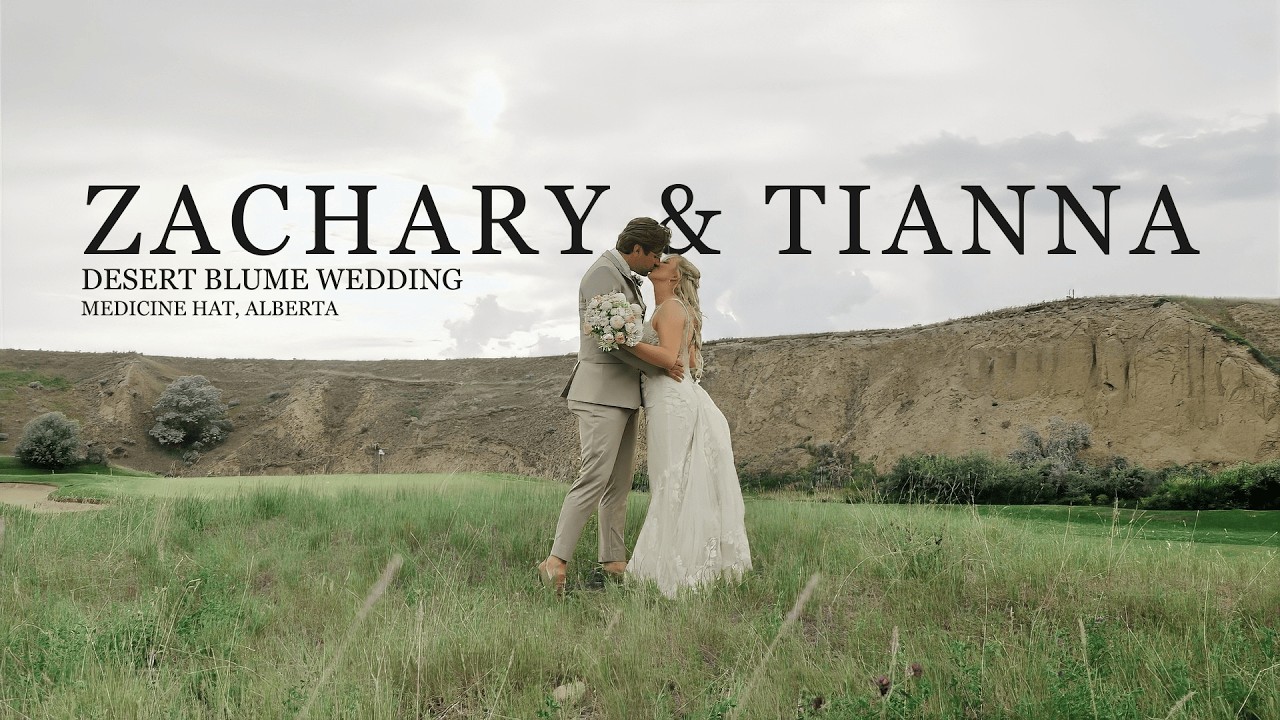 Zachary & Tianna | Medicine Hat Wedding Film | Esplanade Terrace & Desert Blume Golf Course