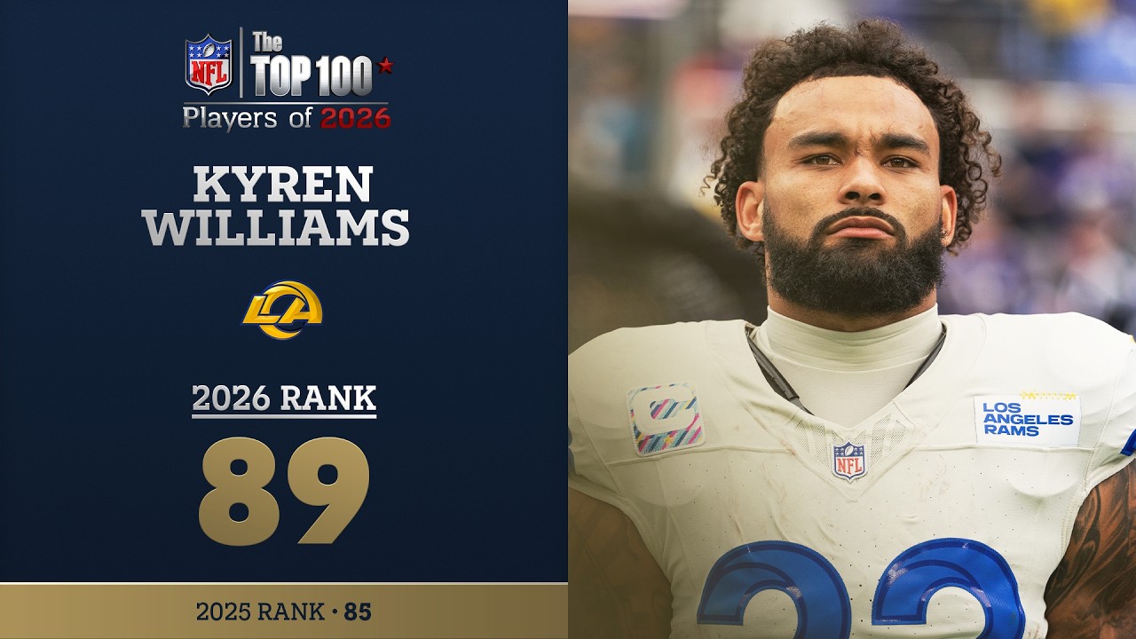 89: Kyren Williams (RB, Rams) | Top 100 Players of 2026