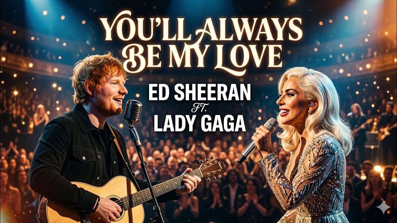 You'll Always be my Love- Edsheeran ft Lady Gaga ( 2026 Official Music Video) Emotional Love Song.
