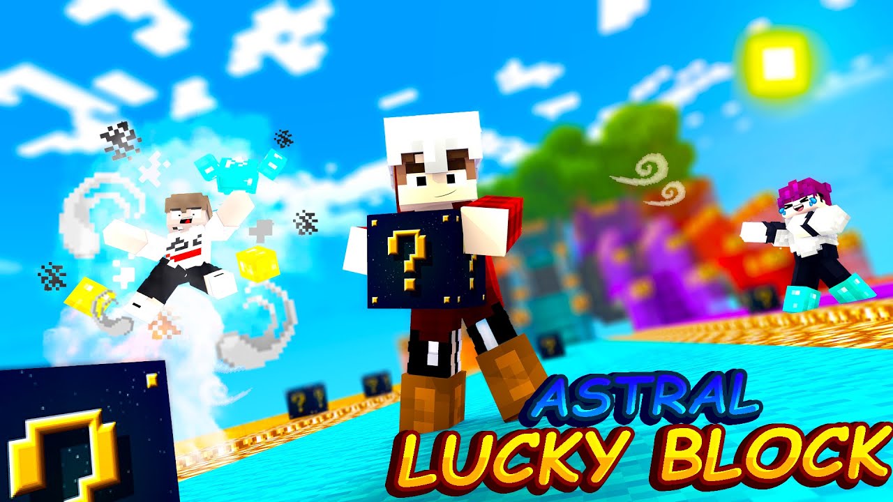 JOGUEI CORRIDA de LUCKY BLOCK ASTRAL! ISSO FOI INSANO (corrida mais azarada que tive) ‹ M4Tz ›