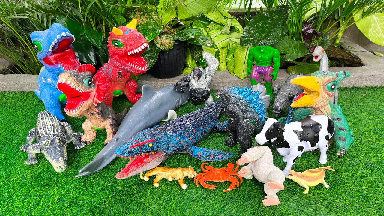 Dinosaurus Jurassic World Dominion: T-rex/ Brachiosaurus/ Skibidi/ Spider-Man/ KingKong/ KingGidorah