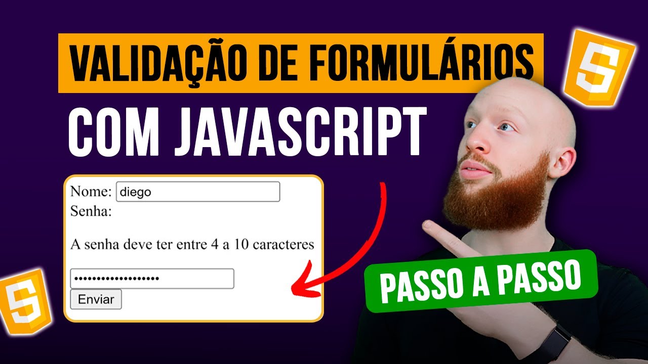 Validação de Formulários com JavaScript (Passo a Passo)