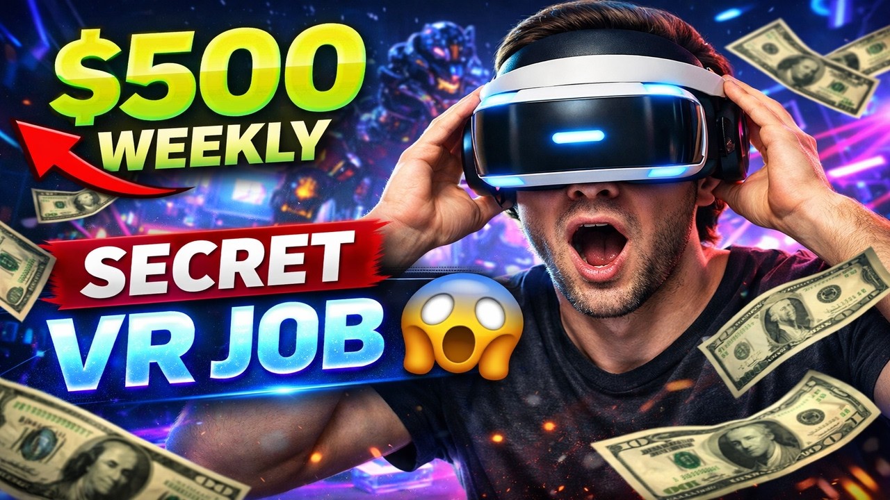 &ldquo;Gamers Are Secretly Testing VR Games & Making $500 Weekly 💰&rdquo;
