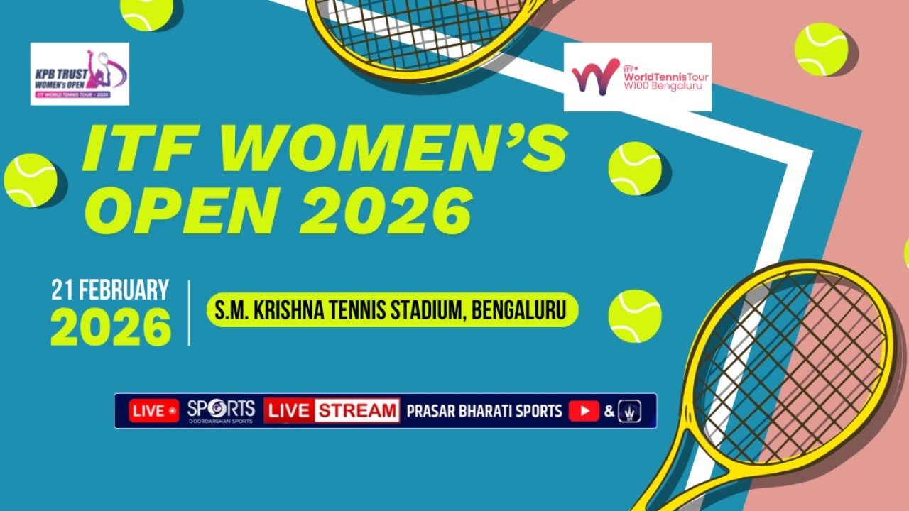 LIVE - ITF Women's Open W100, Bengaluru | Doordarshan Sports