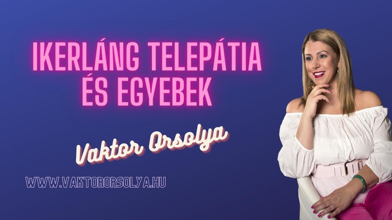 IKERLÁNG TELEPÁTIA ÉS EGYEBEK😁 #orsolya_vaktor #orsolyavaktor