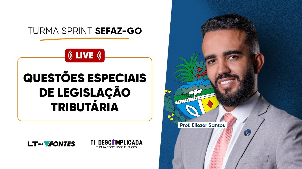 SEFAZ-GO - Questões especiais de Legislação tributária (FCC)