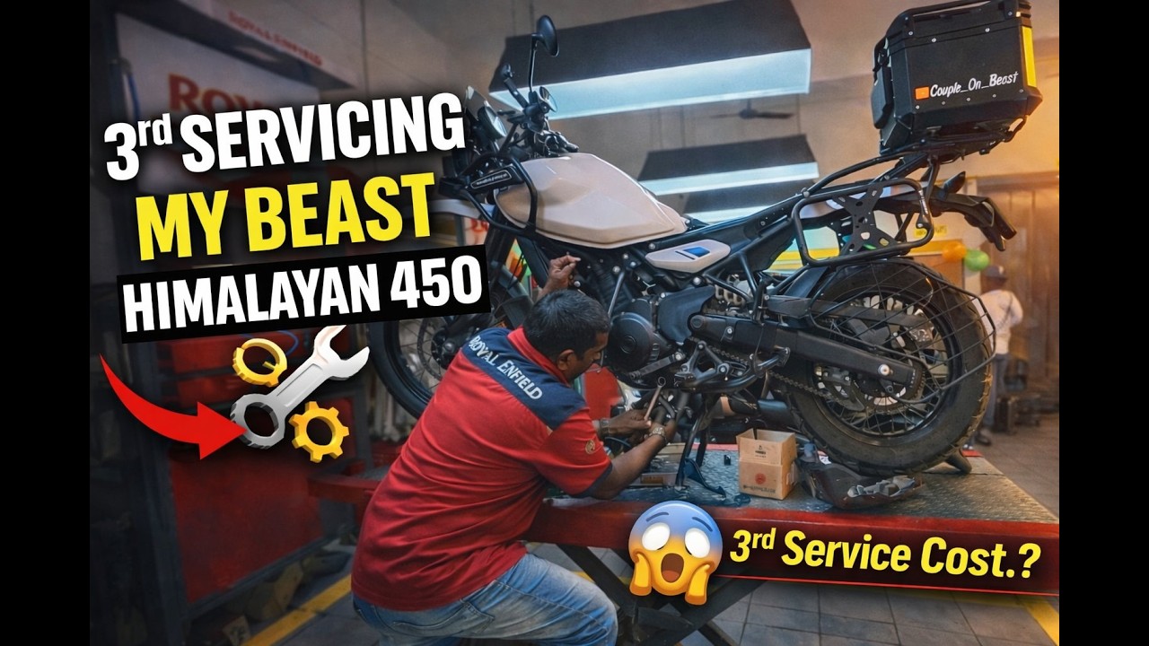 Himalayan 450 3rd Service | Full Breakdown + Final Cost #viral 