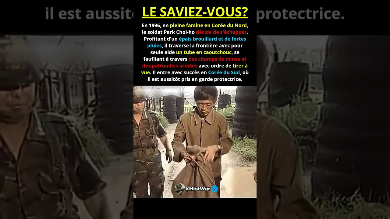 Ce soldat a franchi la fronti&egrave;re pour trouver de la nourriture
