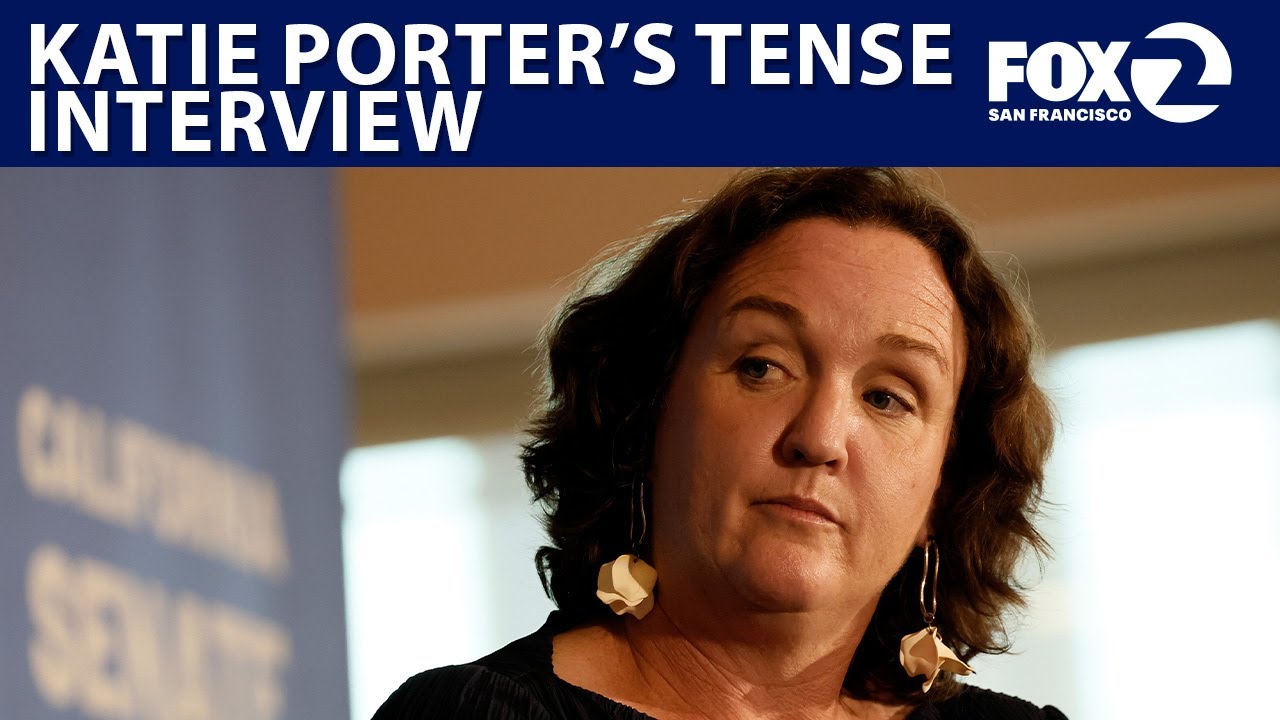 Katie Porter gets heated during interview in California's governor race