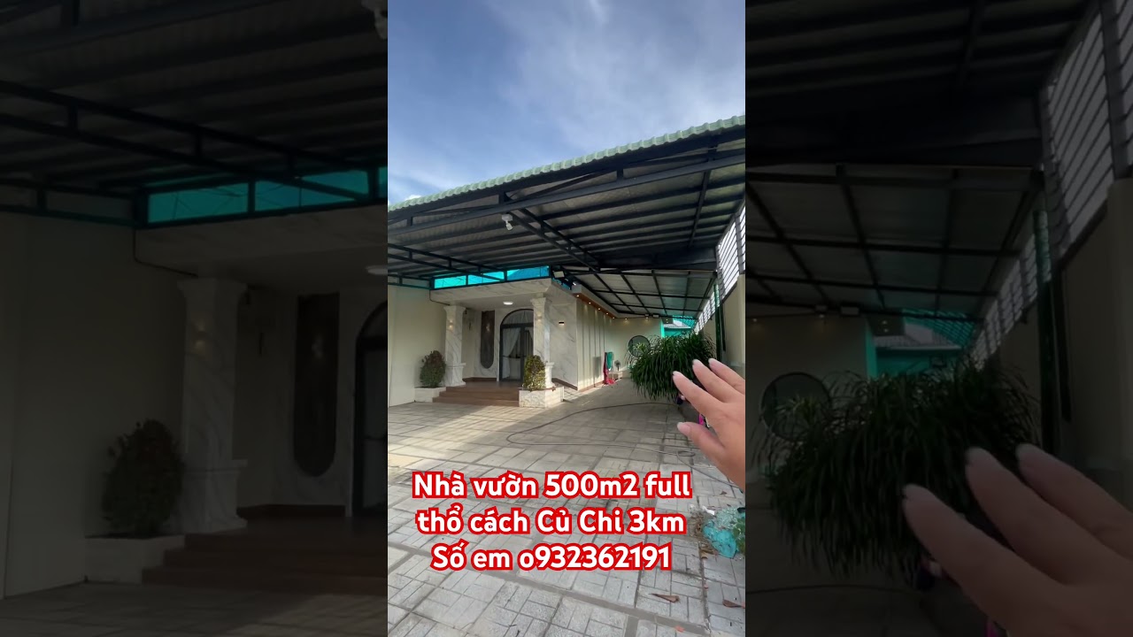 #bannhaduchoalongan #nhavuon #nhavuonduchoa #nhavuoncuchi