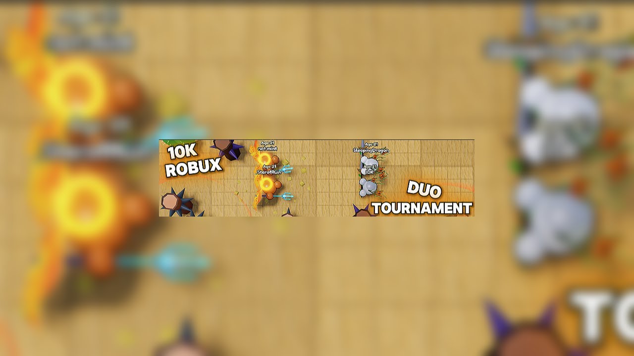 10,000 Robux Tribe Survival DUO Tournament 🏆🔥