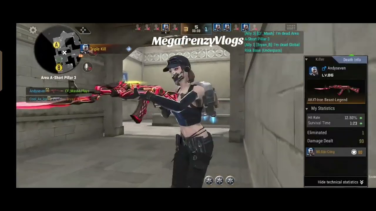CROSSFIRE LEGENDS RANKED MATCH@PlayCrossfireLegends 