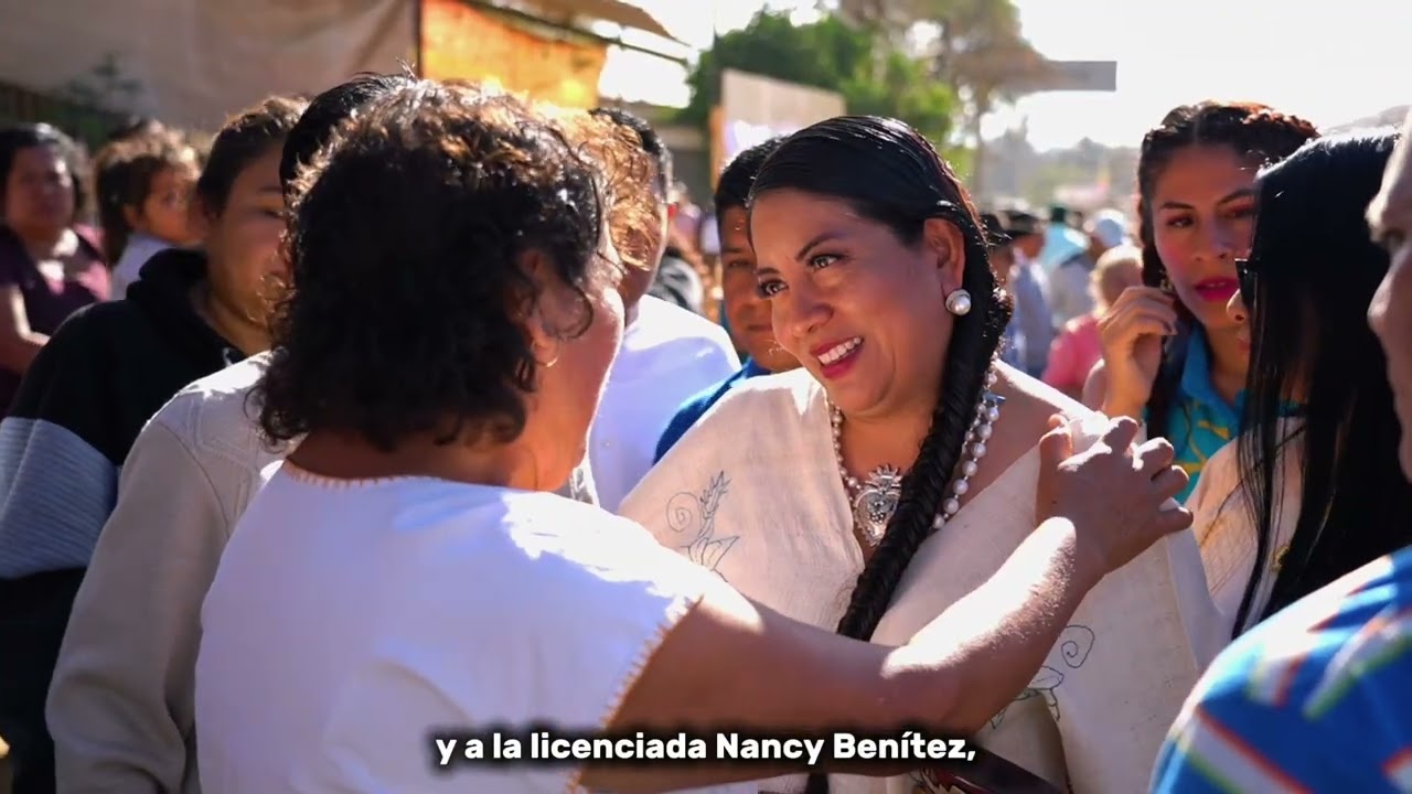 Beneficiaria del programa Construyendo Juntos Mi Obra Primavera