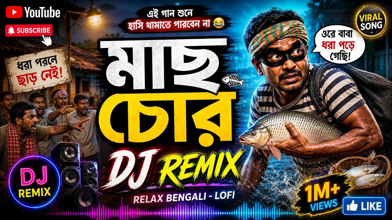 মাছ চোর DJ Remix 🐟🔥 Mach Chor | BJP West Bengal Victory 2026 | Viral Celebration Song