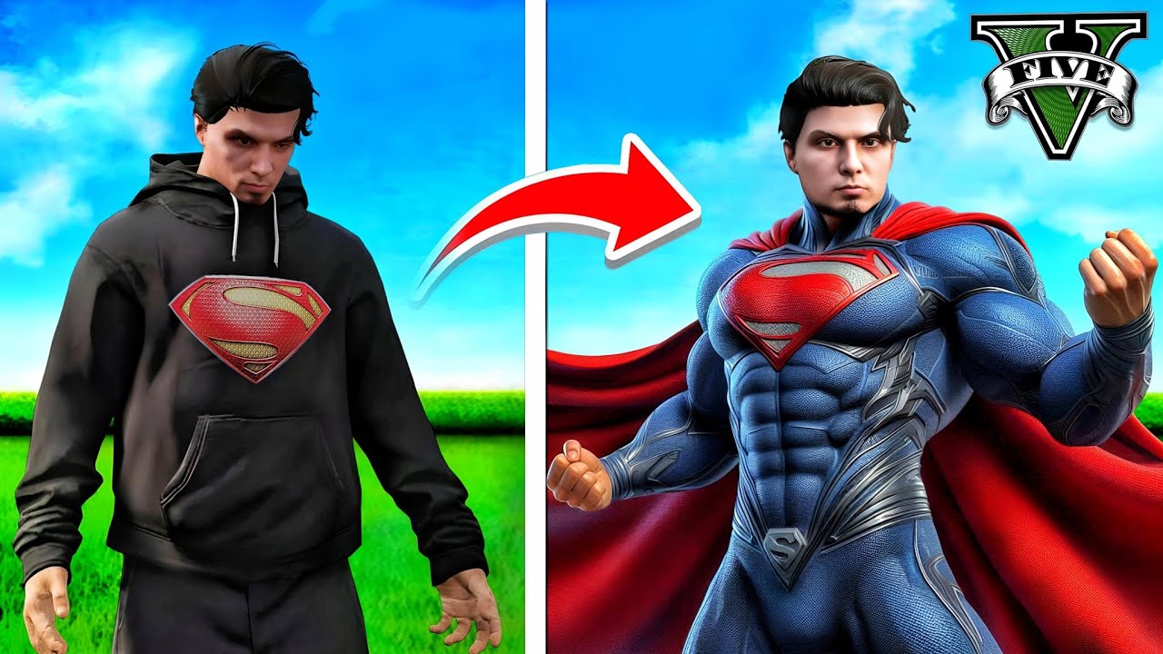ကျွန်တော် GTA 5 ထဲမှာ စူပါမန်း ဖြစ်ခဲ့တယ် | I Becomes SUPERMAN In GTA V | KAIDO2.0