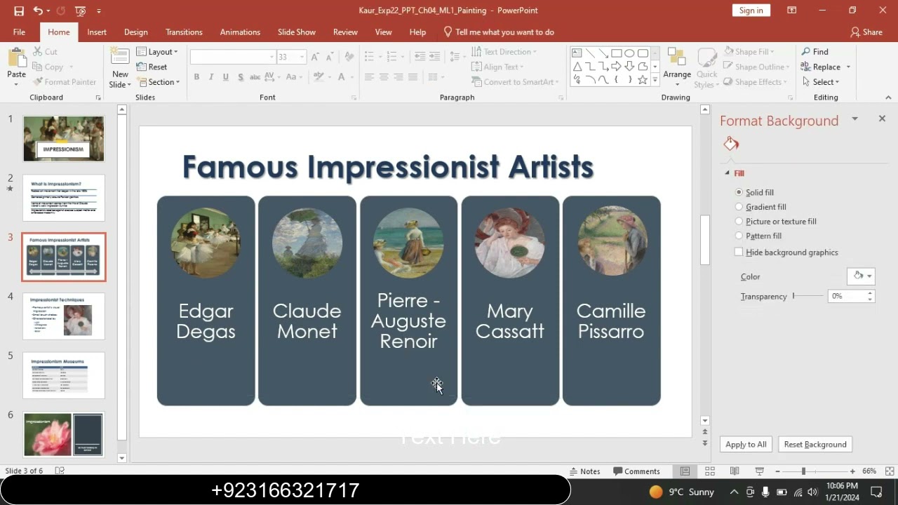 Exp22_PowerPoint_Ch04_ML1_Painting | Exp22_PowerPoint_Ch04_ML1_Painting | Full Course Deal Contact