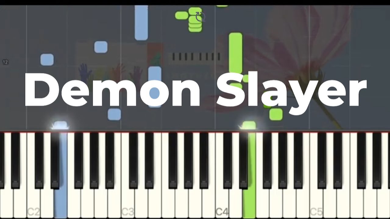 Demon Slayer - Opening 1 - Medium piano tuto