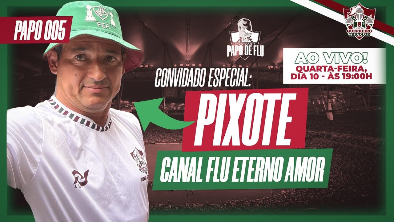 Papo de Flu #5 - Bastidores e Resenha Tricolor com Pierre Carvalho