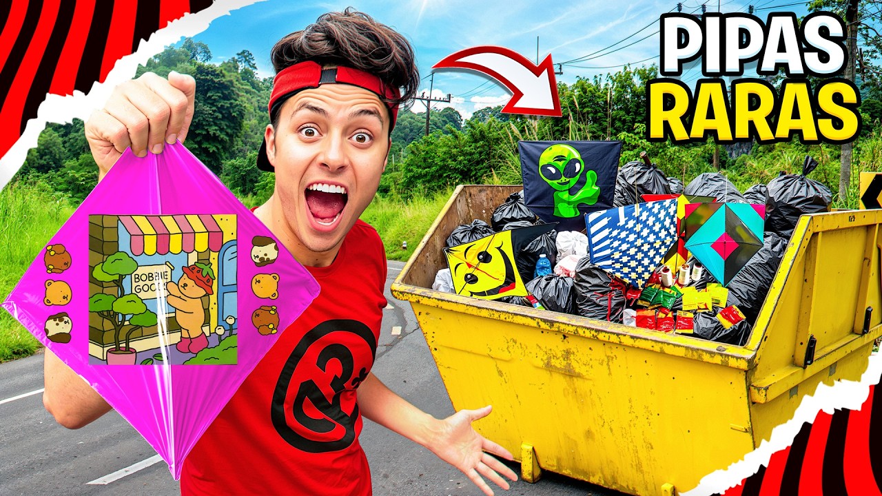 RESGATANDO PIPAS RARAS NO LIXO DA CIDADE!