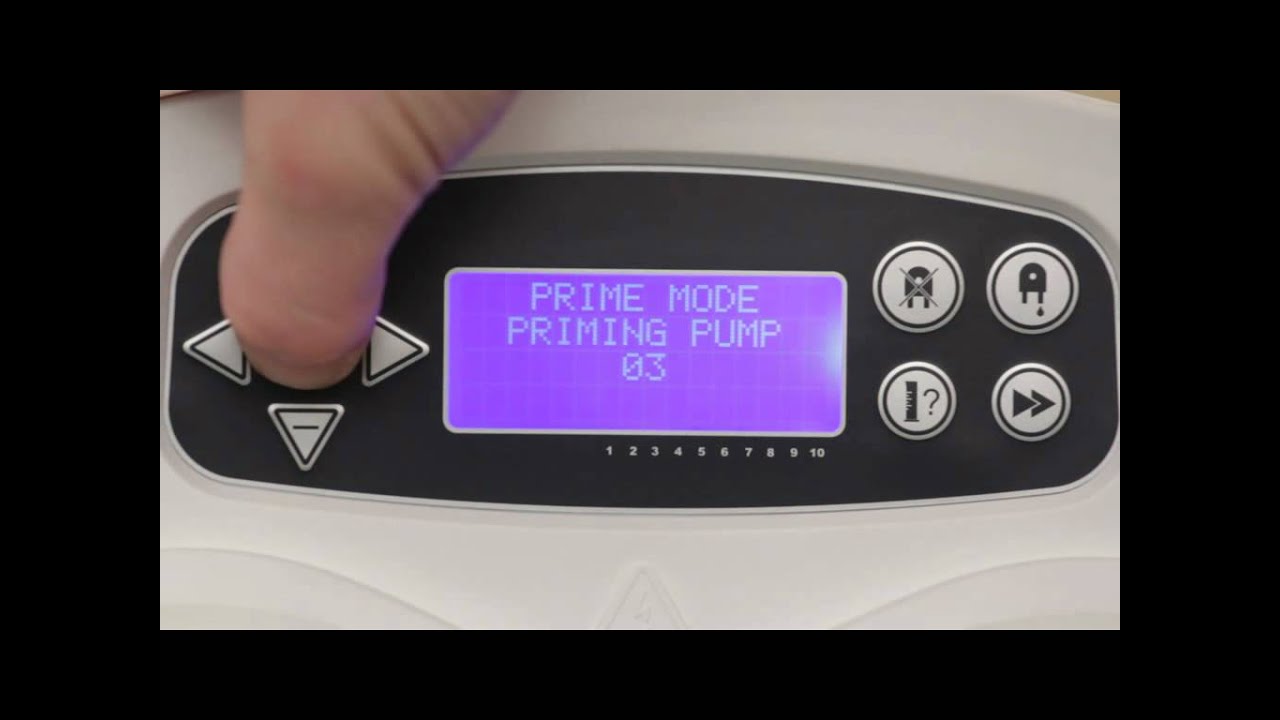 BrightLogic Laundry - ENGLISH - Prime and pump stop features