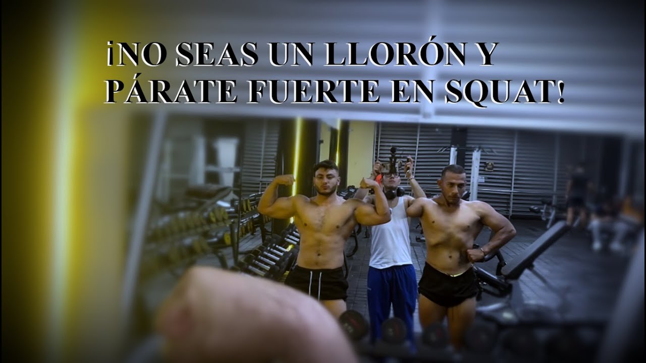 RETOMANDO LAS BASES DEL DÍA DE PIERNA EN EL GOLDEN GYM 🤢