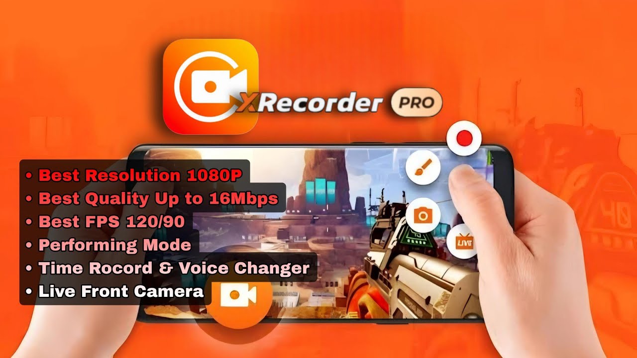 BEST SCREEN RECORDER!!! | XRECORDER PRO MOD (Premium Unlocked)!!