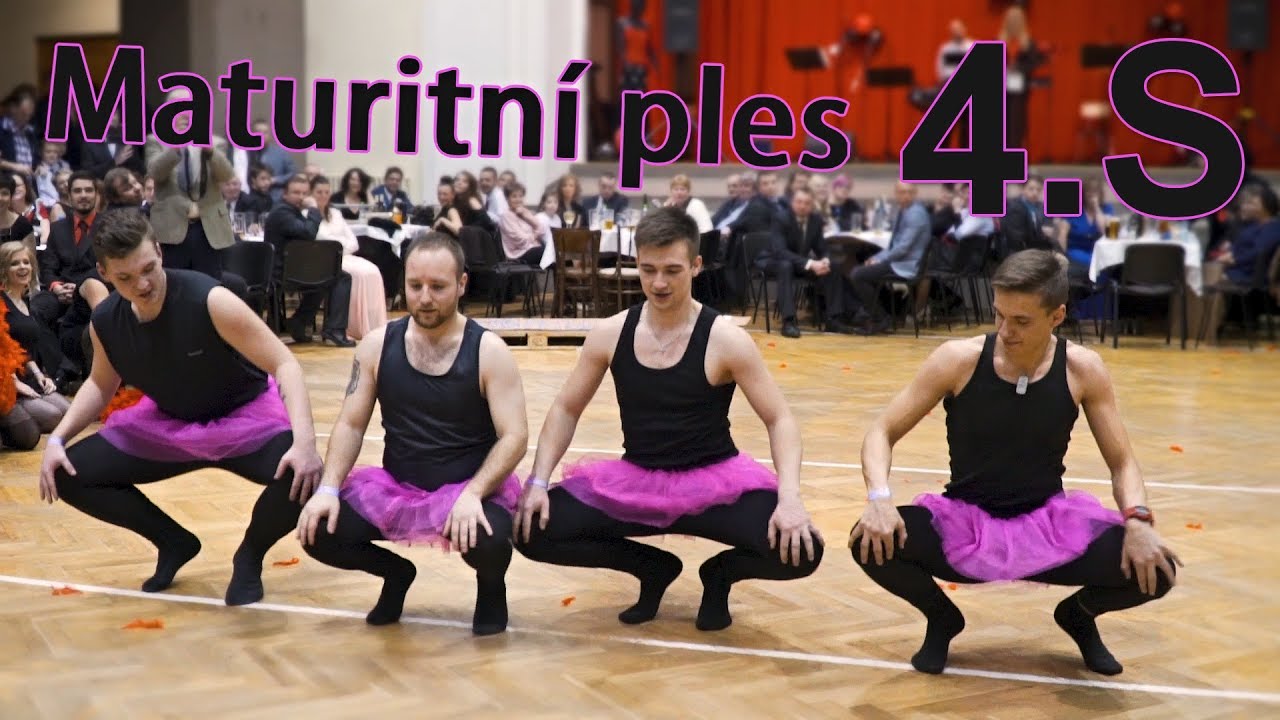 Maturitní ples 4. S Červený Kostelec 2018