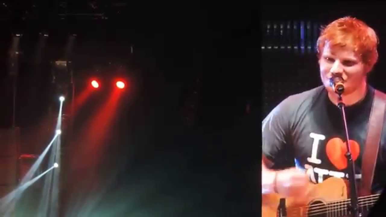 Ed Sheeran & TaylorSwift   @MSG NYC November 1, 2013