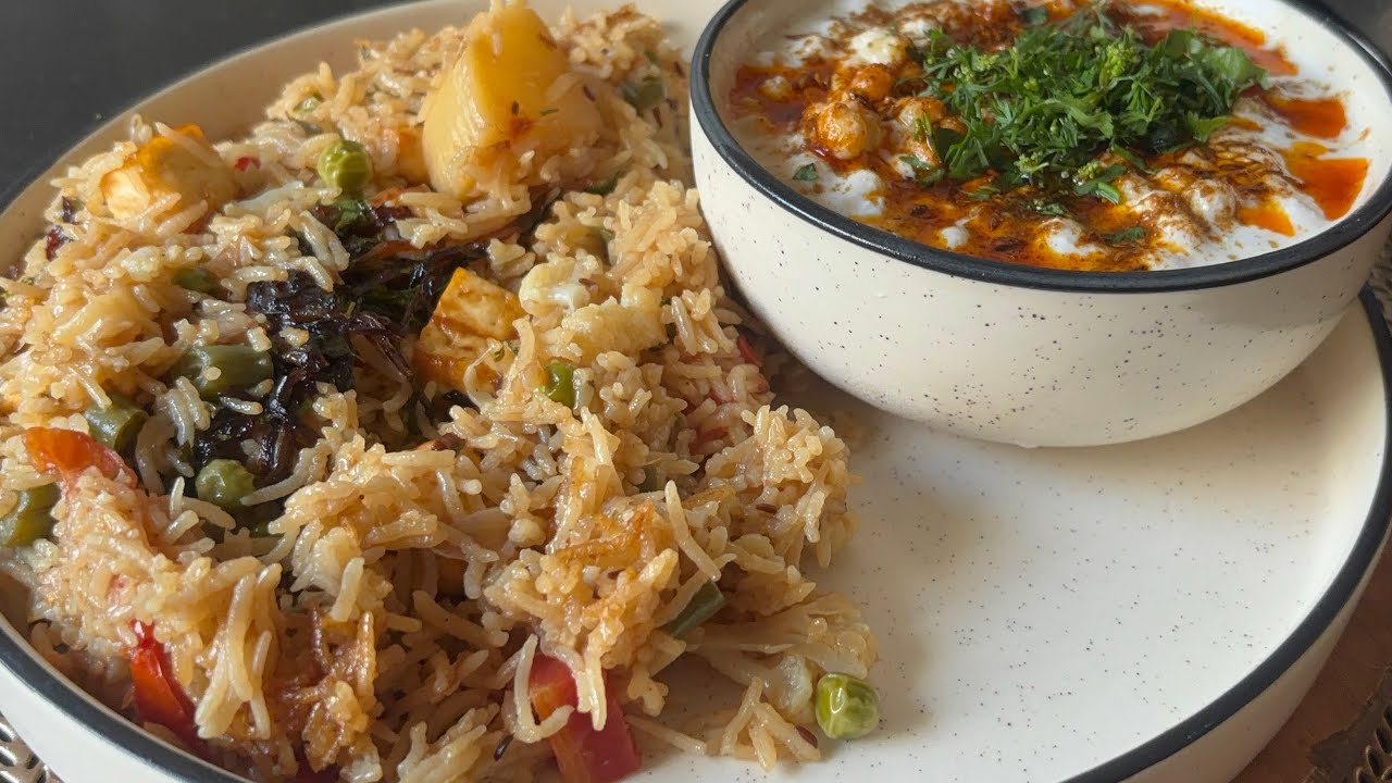 घर पर क़ैसे बनाए खिला खिला वेज यक़ीनी Polao । How to make Ekdum perfect Veg Yakhni Polao at home