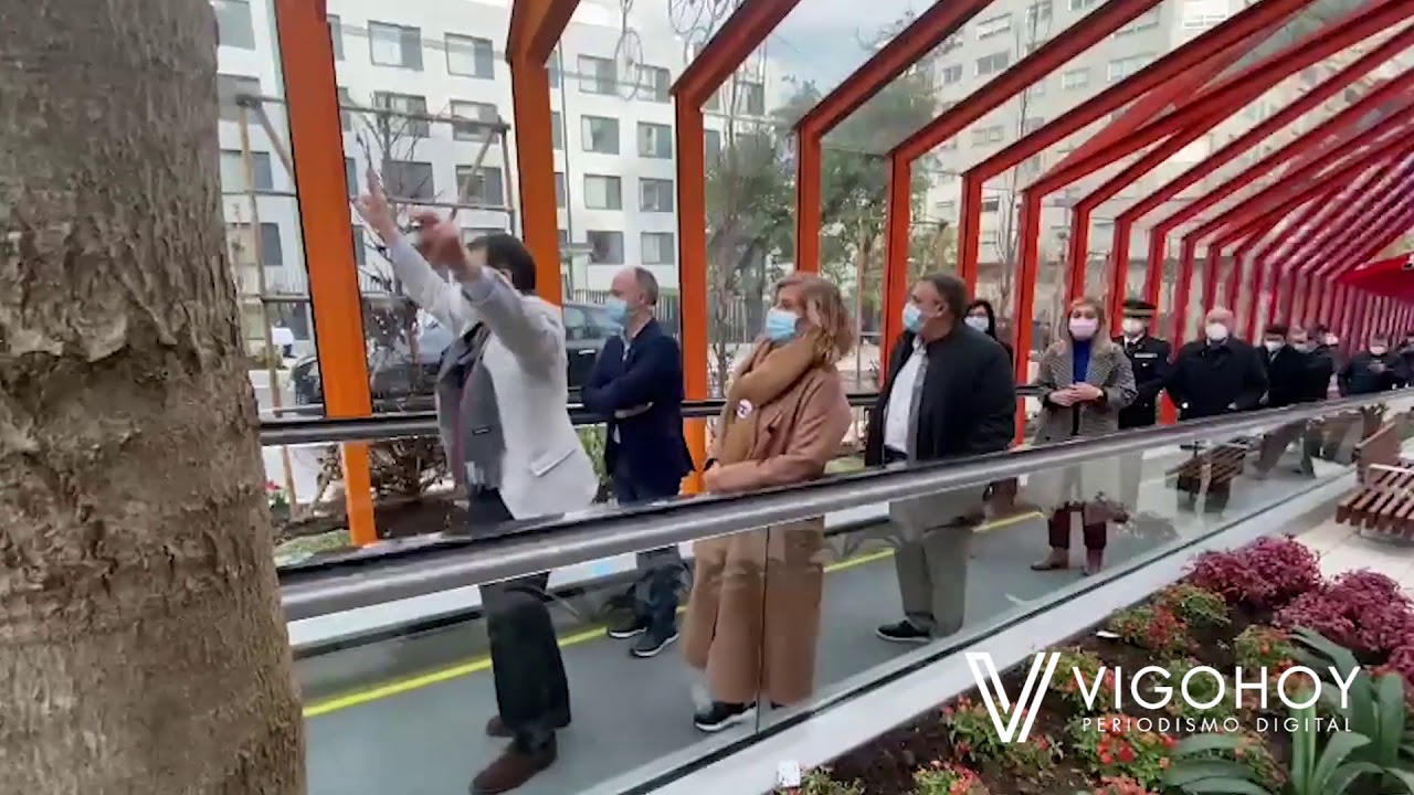 VIGOHOY AL DÍA: Inauguración de las rampas mecánicas de Gran Vía.
