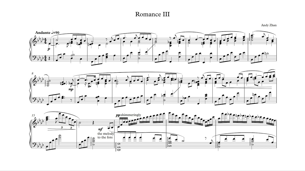romance no.3 // original piano composition
