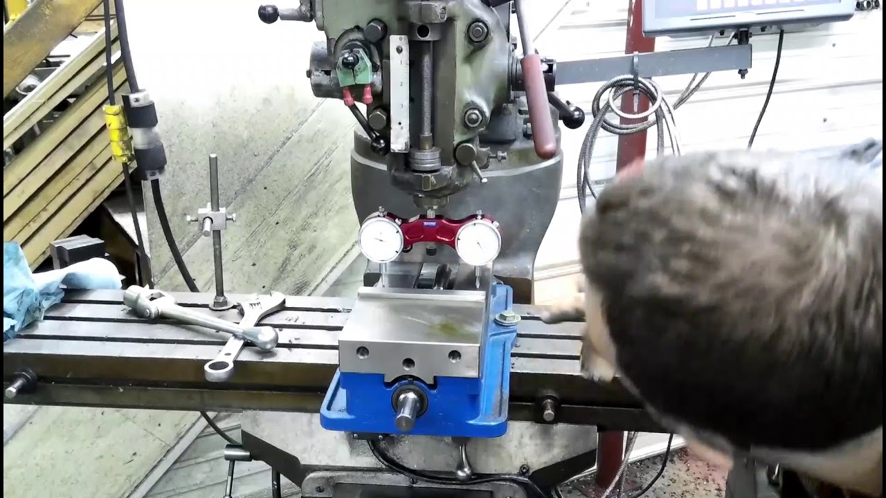 Indicating in the Vise and Head on a Bridgeport Mill