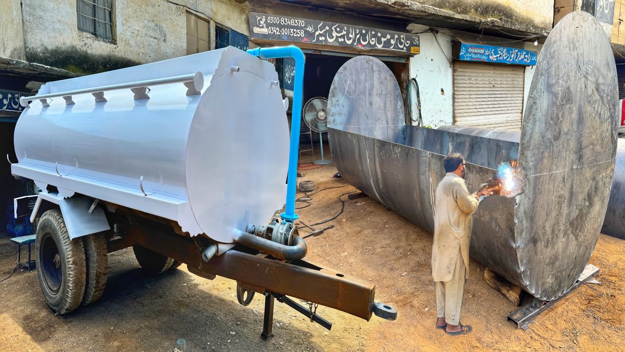 Amazing Manufacturing of Tractor Water Tank in local Workshop / Let's See