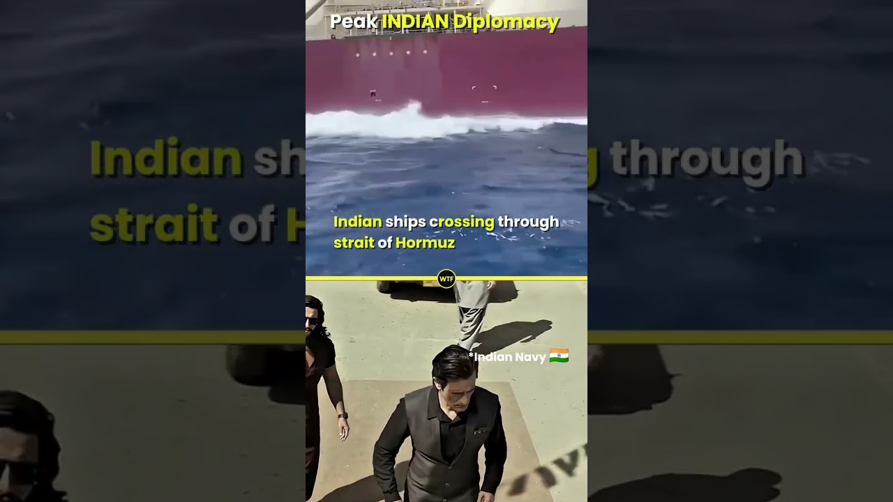 Indian Ships Pass Through the Strait of Hormuz 🚢| #shorts #viral #trending #youtubeshorts #war