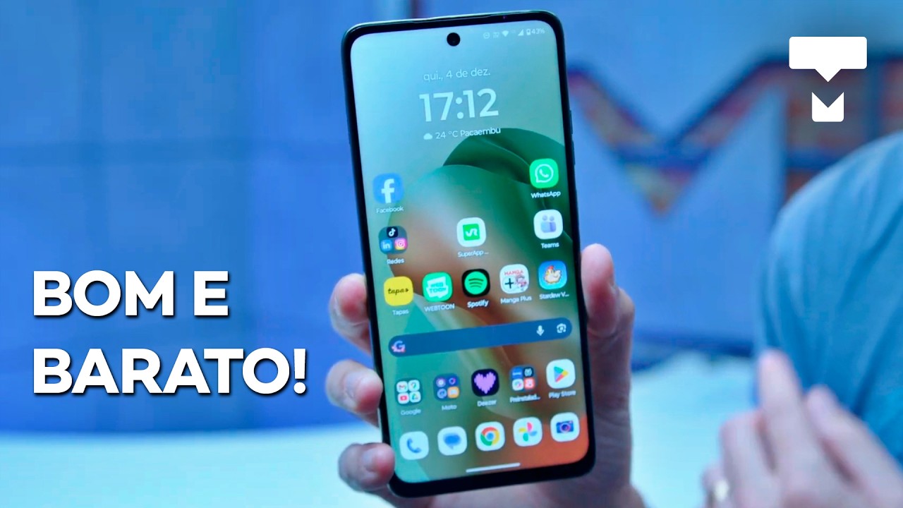 A VOLTA do Moto G original? Review do MOTO G56 e para quem ele vale a pena