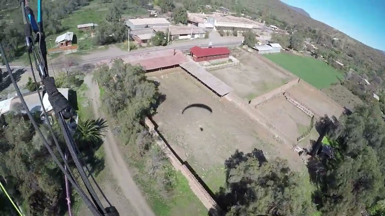 Aproximación y aterrizaje Parapente (Gradiente de Viento)