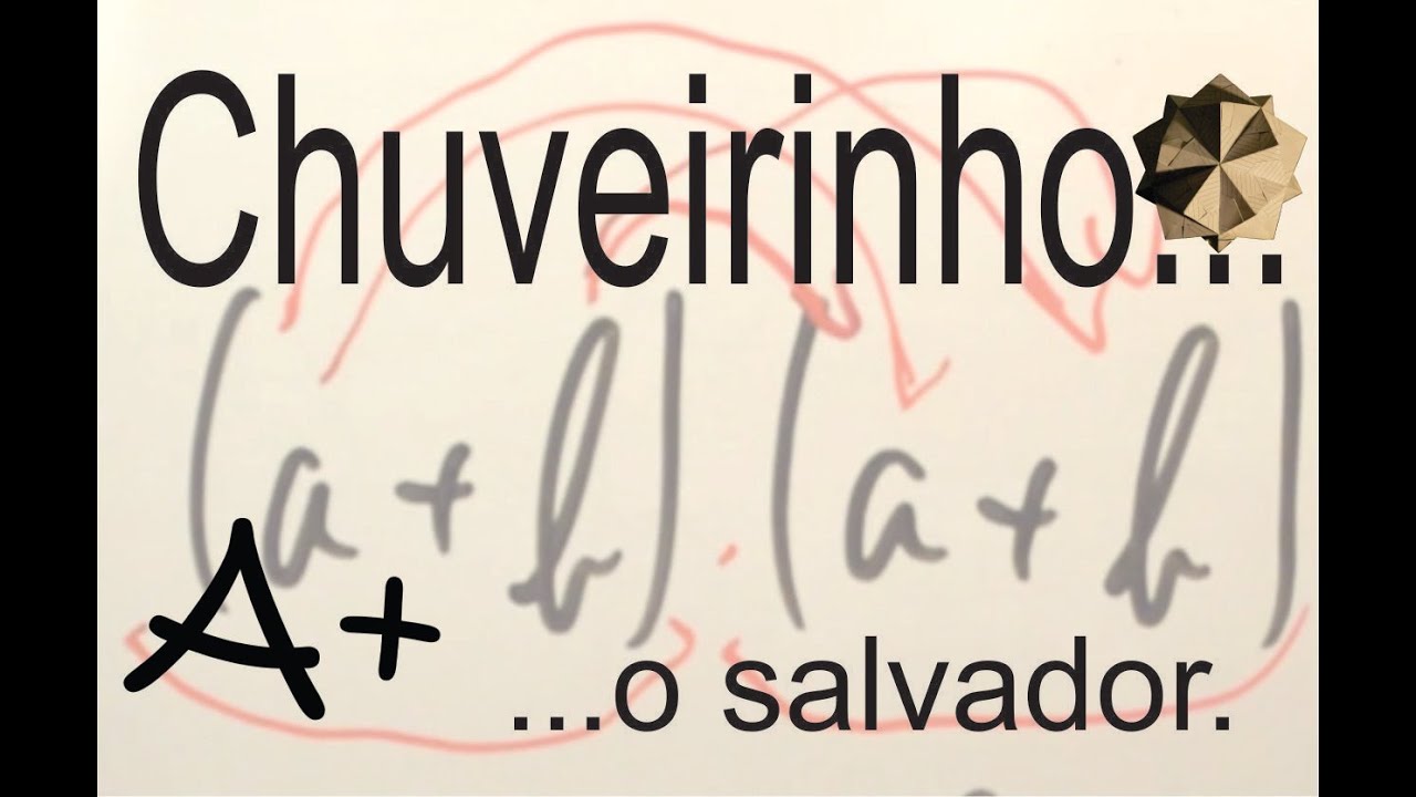 Aulas A+ Produtos Notáveis - Regra do Chuveirinho INFALÍVEL