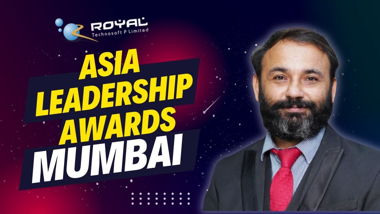 Mr.Dhiraj Poojara's speech in Asia leadership Awards - Mumbai
