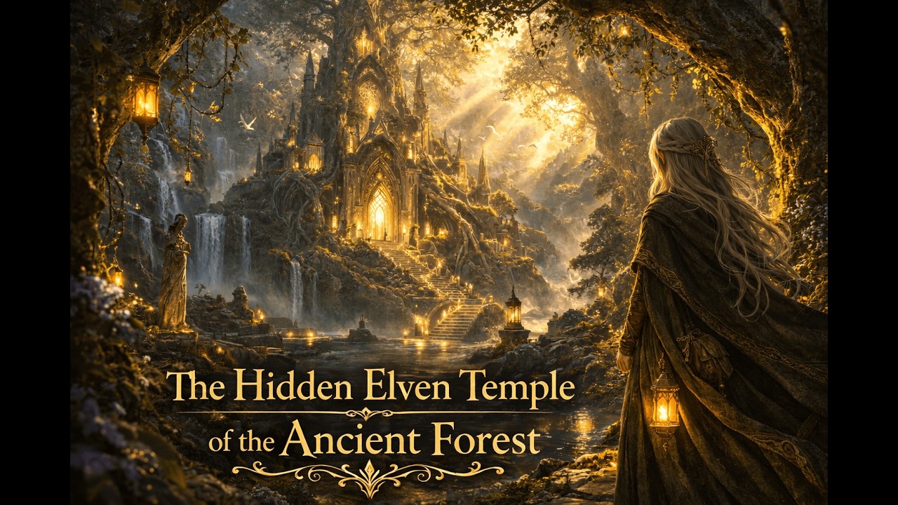 The Hidden Elven Temple of the Ancient Forest – Calm Celtic Fantasy Music (No Lyrics)