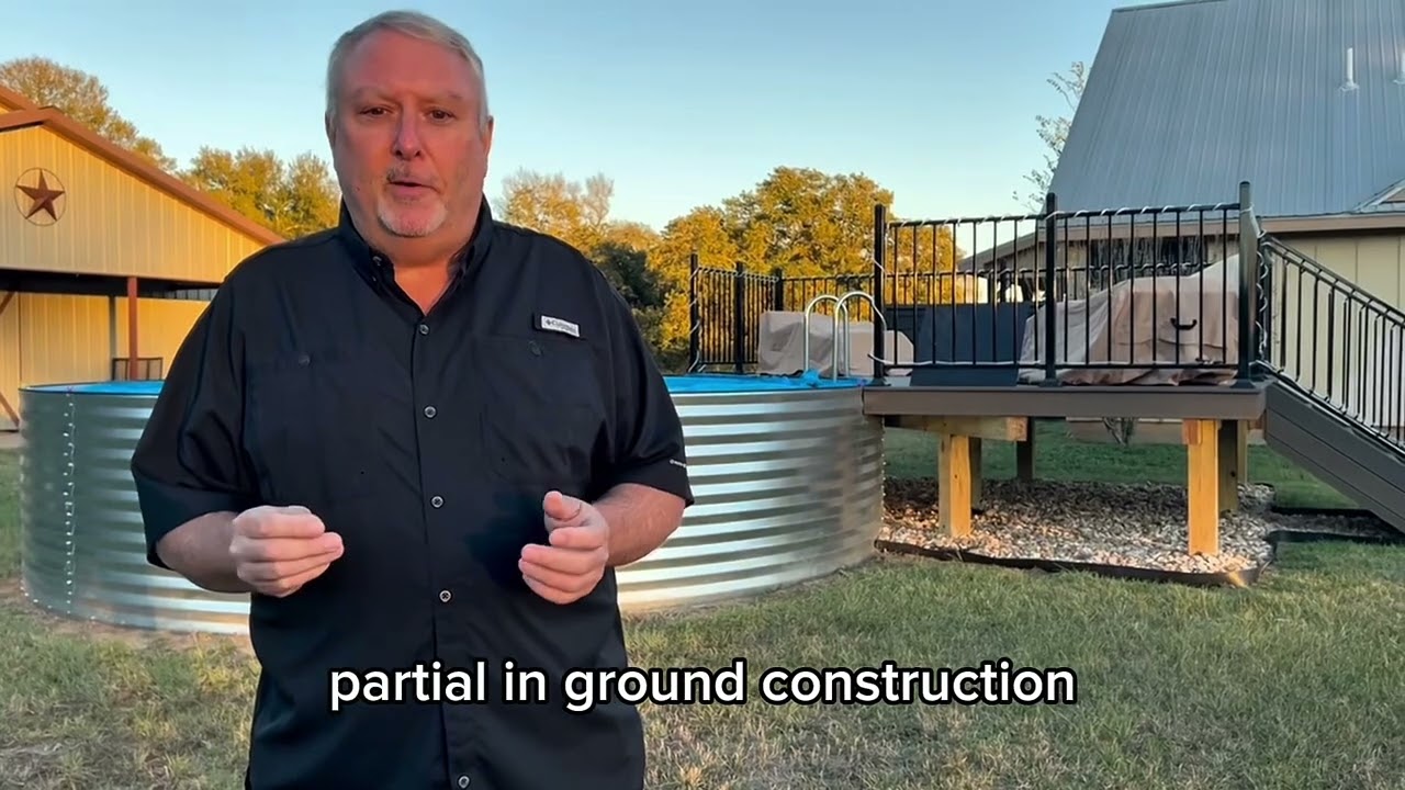 15 Ft Stock Tank Pool Review | Semi In-Ground Pool With Deck | StainlessSwim Testimonial 🌊