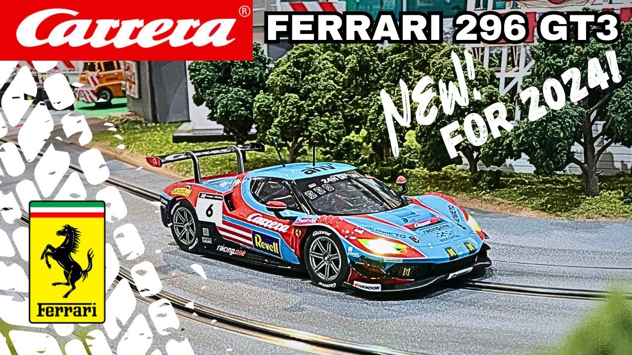 КАРРЕРА 124 ЦИФРОВОЙ | ФЕРРАРИ 296 GT3 | 🏁