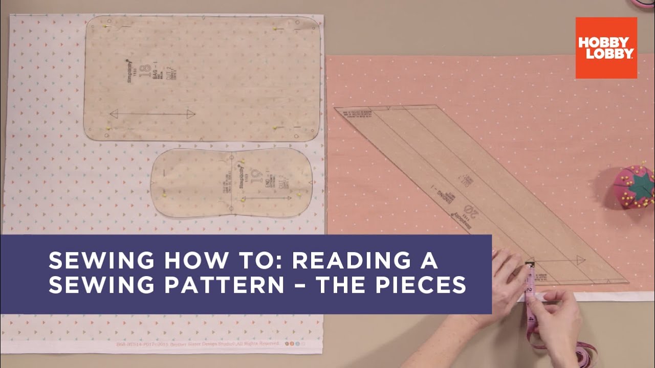 Sewing How To: Reading a Sewing Pattern &ndash; The Pieces | Hobby Lobby&reg;