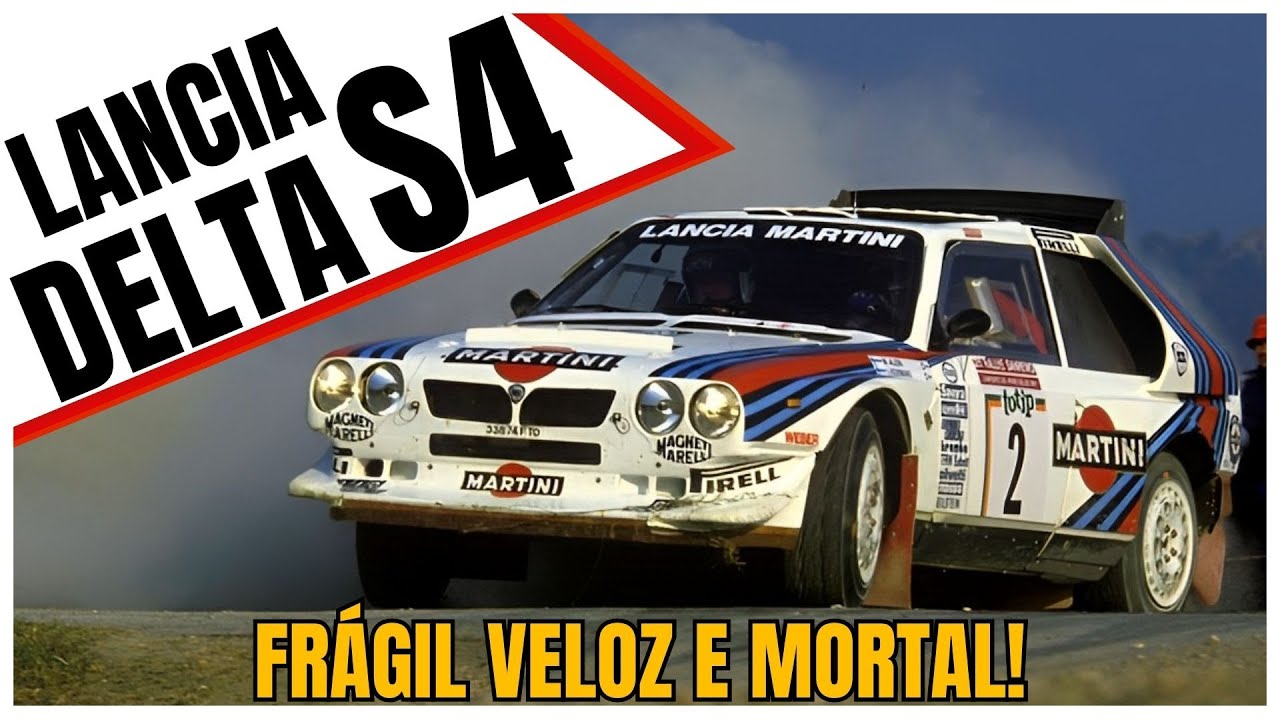 A história do LANCIA DELTA S4 o carro mais PERIGOSO do GRUPO B - EP.96
