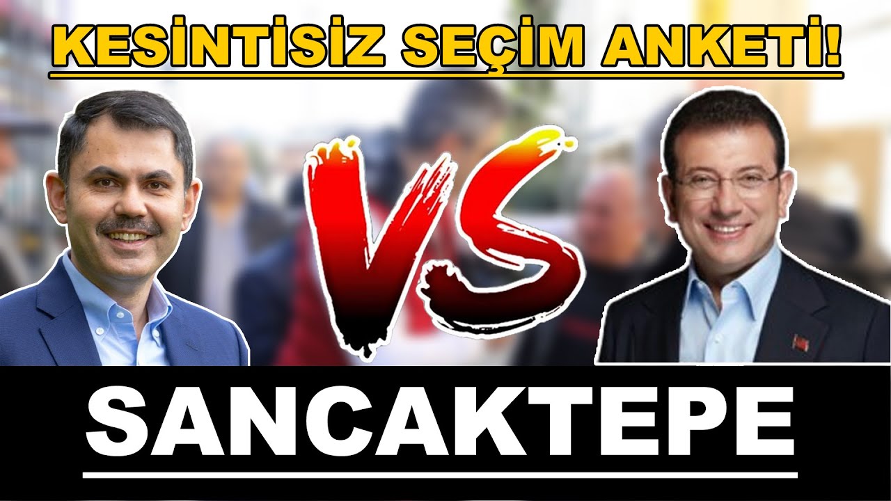 Sancaktepe Seçim Anketinde DEVASA Fark! [Sokak Röportajları]