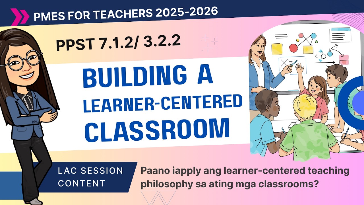LEARNER CENTERED CLASSROOM: PMES OBJECTIVE 2025-2026 #tekingtitser #deped
